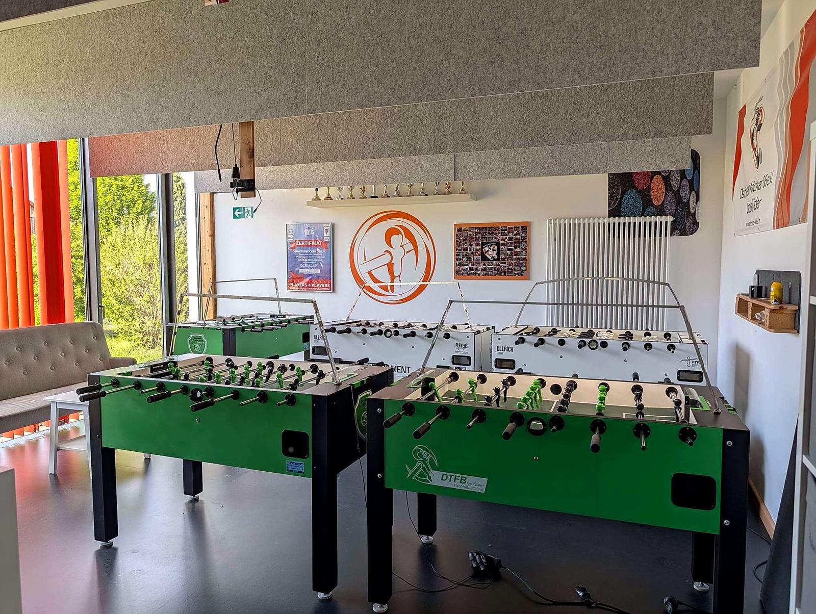 Unsere Kicker-Arena in Großenlüder